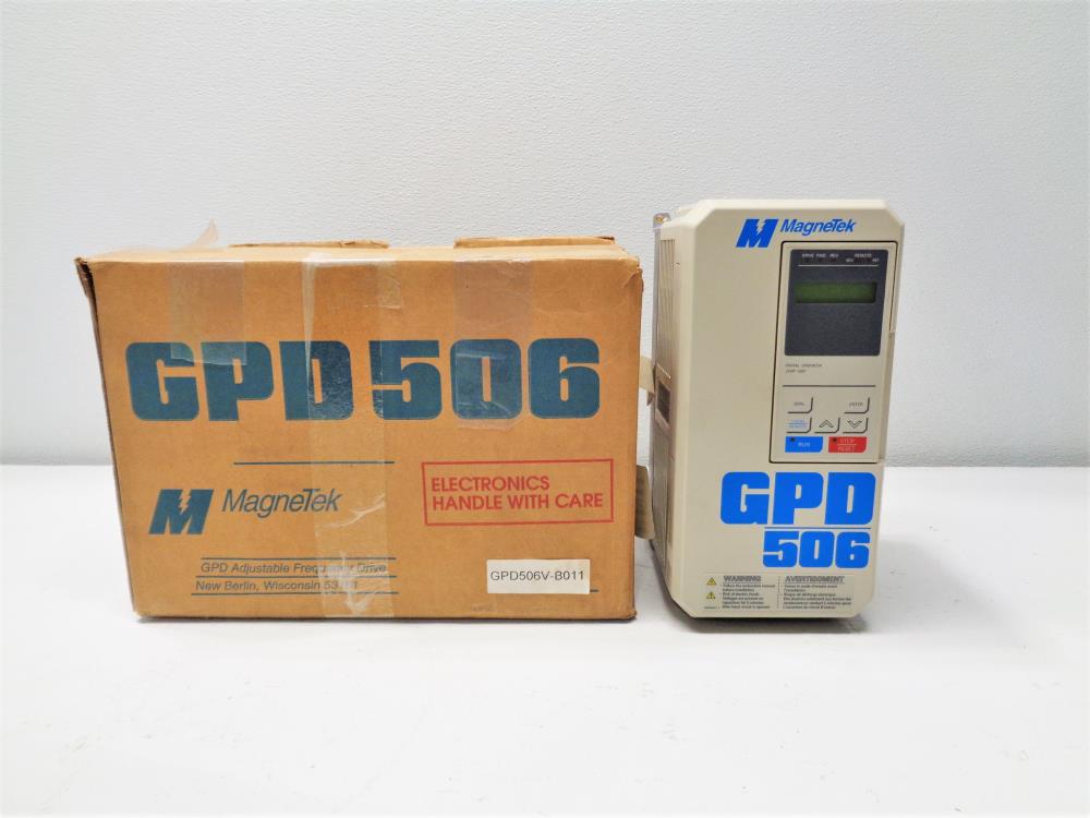 Magnetek 3-Phase GDP Adjustable Frequency AC Drive GPD506V-B011